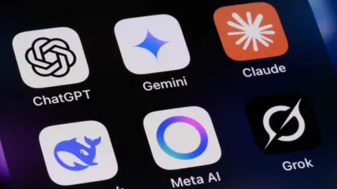 Getty Images AI apps on a smartphone screen