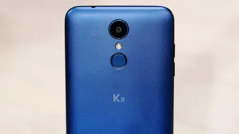 Getty Images a blue rectangular shaped phone